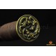 Traditional Hand Forged Chinese Sword HAN JIAN 8192 layers Folded Steel Full Tang Blade Brass Fittings