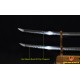 Kill Bill Sword Set (BILL+BRIDE SWORDS) Damascus steel clay tempered blade