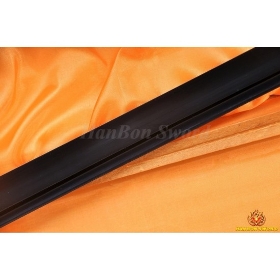 Japanese Swords Ninjato High Carbon Steel Black Blade