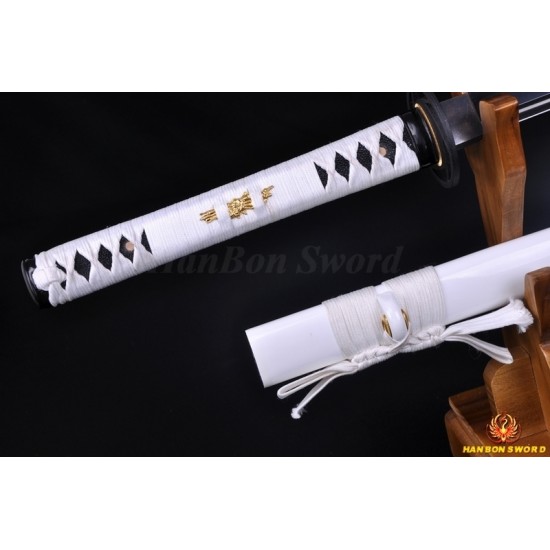 Japanese Swords Ninjato High Carbon Steel Black Blade