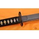 HAND MADE JAPANESE SAMURAI SWORD BLACK STEEL Oil Quenched FULL TANG BLADE