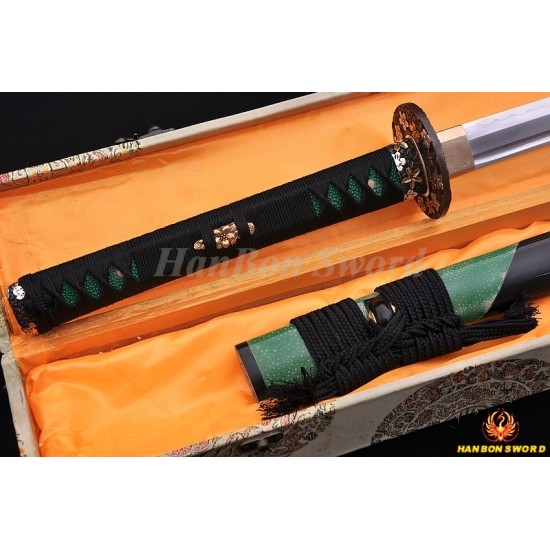 KAMASU-Kissaki  Japanese Samurai KATANA Sword 