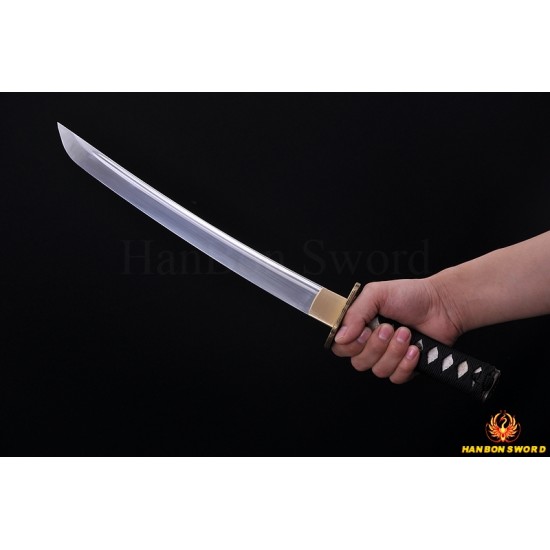 Handmade Japanese Tanto Sword Knife 1060 high carbon steel