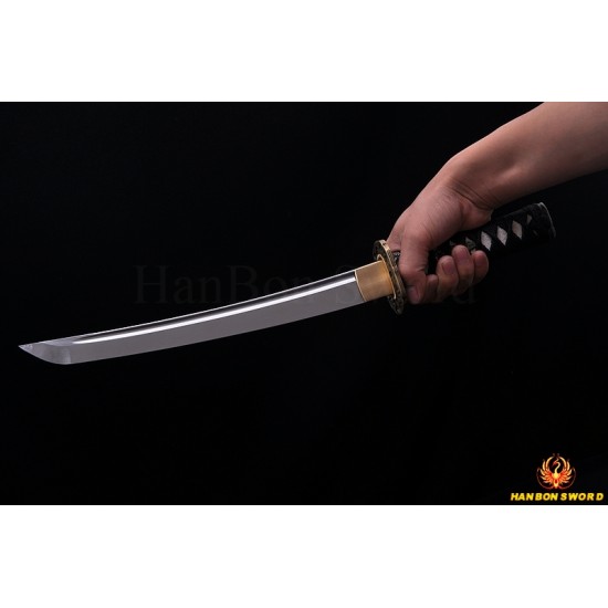 Handmade Japanese Tanto Sword Knife 1060 high carbon steel