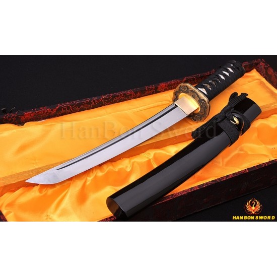 Handmade Japanese Tanto Sword Knife 1060 high carbon steel