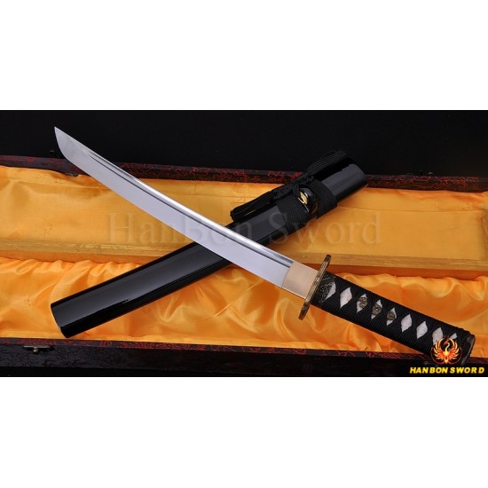 Handmade Japanese Tanto Sword Knife 1060 high carbon steel