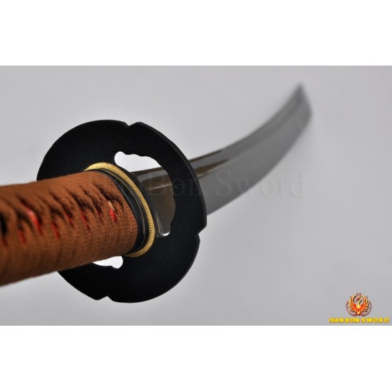 Black Dragon WAKIZASHI Japanese Samurai Sword Black high carbon steel blade Traditional Handmade