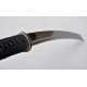 Hand Forged Black Wakizshi Japanese Samurai Sword black carbon steel blade