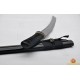 Hand Forged Black Wakizshi Japanese Samurai Sword black carbon steel blade