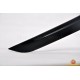 Hand Forged Black Wakizshi Japanese Samurai Sword black carbon steel blade