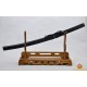 Hand Forged Black Wakizshi Japanese Samurai Sword black carbon steel blade