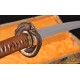 HIGH QUALITY JAPANESE SAMURAI SWORD KATANA SNAKE KOSHIRAE CLAY TEMPERED FULL TANG BLADE