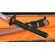 JAPANESE SAMURAI SWORD KATANA BRASS SNAKE KOSHIRAE HUALEE SAYA CLAY TEMPERED FULL TANG BLADE 