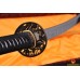 Hand Forged Damascus Steel Clay Tempered Blade Wave Koshirae Japanese Samurai Sword