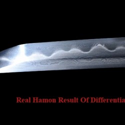 Hand Forged Damascus Steel Clay Tempered Blade Wave Koshirae Japanese KATANA Samurai Sword