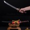 TOP QUALITY TRADITIONAL HAND MADE JAPANESE SAMURAI SWORD TANTO KOBUSE BLADE RAY SKIN SAYA