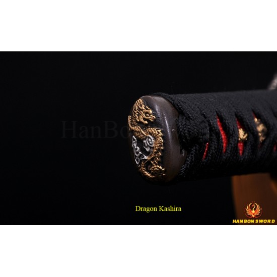 TOP QUALITY TRADITIONAL HAND MADE JAPANESE SAMURAI SWORD TANTO KOBUSE BLADE RAY SKIN SAYA