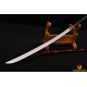 45" Traditional Hand Forged Japanese Samurai Naginata Sword Clay Tempered Full Tang Blade