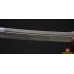 45" Traditional Hand Forged Japanese Samurai Naginata Sword Clay Tempered Full Tang Blade