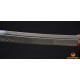 45" Traditional Hand Forged Japanese Samurai Naginata Sword Clay Tempered Full Tang Blade