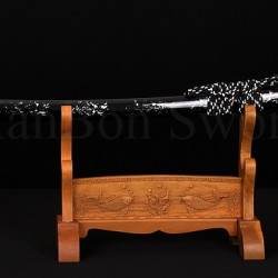 TRADITIONAL HAND FORGED JAPANESE SAMURAI SWORD KATANA CLAY TEMPERED CAN BE CUSTOMIZED