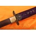 Hand Forged Black&Red Damascus Oil Quenched Full Tang Blade Dragon Koshirae Japanese Sword