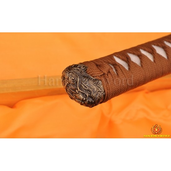 Hand Forge KATANA SWORD Dragon Japanese Samurai Sword  