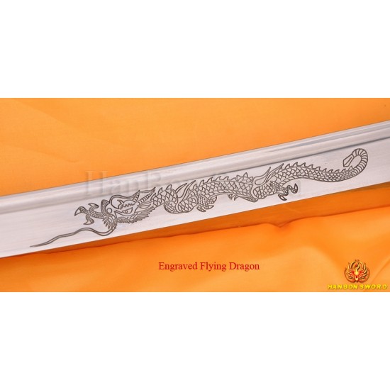 Hand Forge KATANA SWORD Dragon Japanese Samurai Sword  