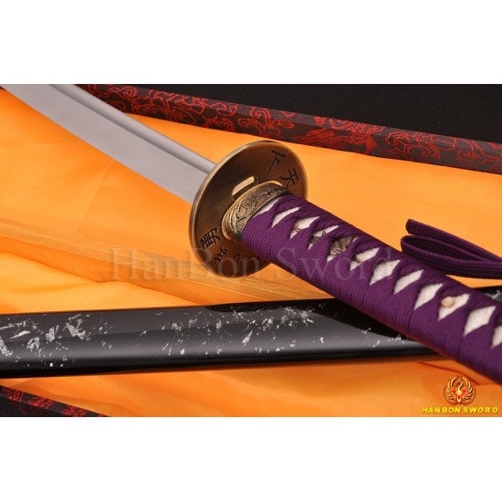 Japanese Samurai KATANA Sword High Carbon Steel Full Tang blade