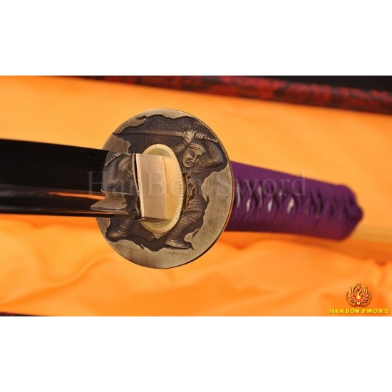 Japanese Samurai KATANA Sword High Carbon Steel Full Tang blade