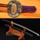 Japanese Samurai KATANA Sword Handmade Pattern Steel Full Tang Blade With High Quality Alloy Tsuba Japanese Samurai KATANA Sword Handmade Pattern Steel Full Tang Blade With High Quality Alloy Tsuba