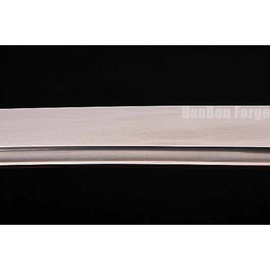 Japanese Samurai KATANA Sword Handmade Pattern Steel Full Tang Blade With High Quality Alloy Tsuba Japanese Samurai KATANA Sword Handmade Pattern Steel Full Tang Blade With High Quality Alloy Tsuba