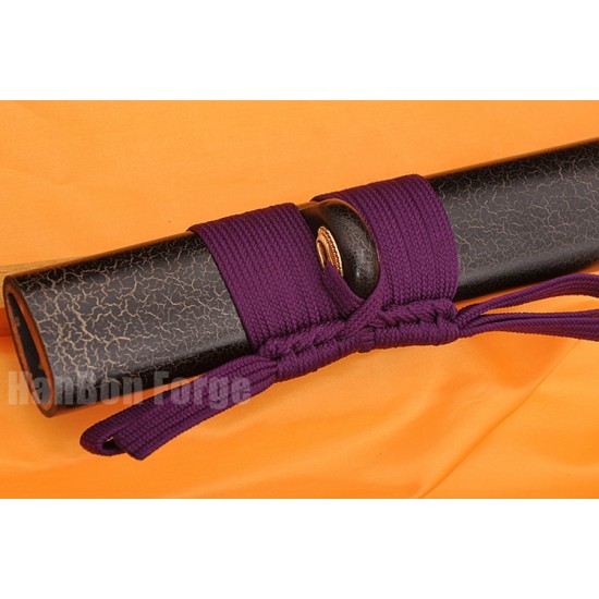 Japanese Samurai KATANA Sword Handmade Pattern Steel Full Tang Blade With High Quality Alloy Tsuba Japanese Samurai KATANA Sword Handmade Pattern Steel Full Tang Blade With High Quality Alloy Tsuba