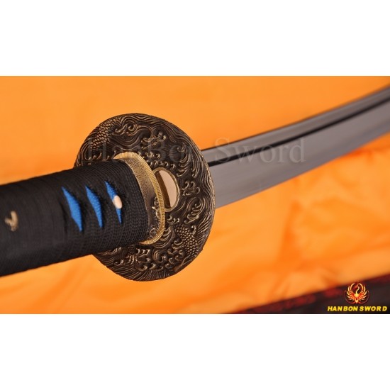 Japanese Sea Dragon KATANA Samurai Sword 1060 high cabon steel blade