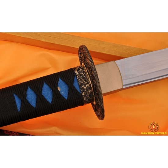 Japanese Sea Dragon KATANA Samurai Sword 1060 high cabon steel blade