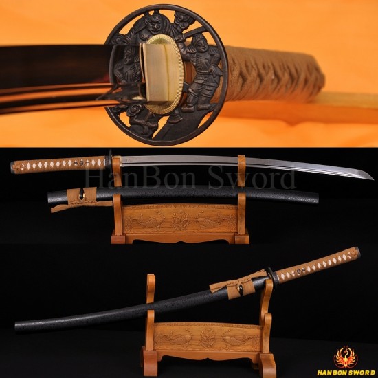 High Quality Iaido japanese KATANA sword 1060 high carbon steel blade