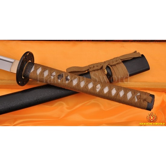 High Quality Iaido japanese KATANA sword 1060 high carbon steel blade