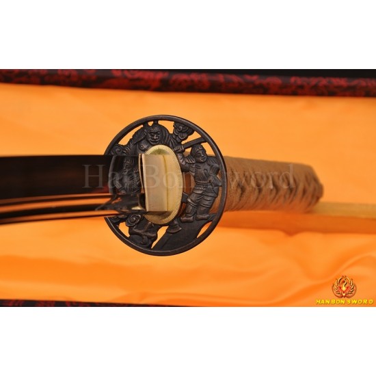 High Quality Iaido japanese KATANA sword 1060 high carbon steel blade