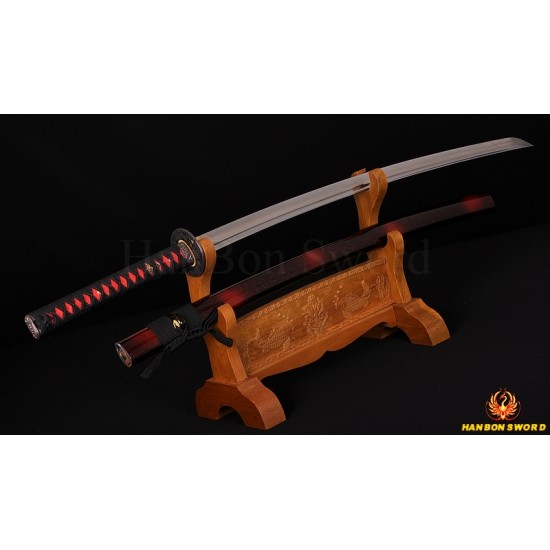 Hawk Koshirae High Carbon Steel Oil Quenched Full Tang Blade Japanese Samurai Sword KATANA 