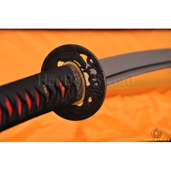 Hawk Koshirae High Carbon Steel Oil Quenched Full Tang Blade Japanese Samurai Sword KATANA 