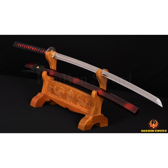 Hawk Koshirae High Carbon Steel Oil Quenched Full Tang Blade Japanese Samurai Sword KATANA 