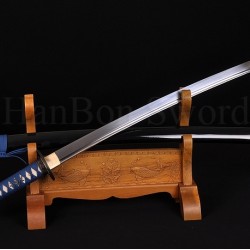 Japanese KATANA SAURAMI SWORD 1060 STEEL HIGH CARBON STEEL OIL QUENCHED BLADE