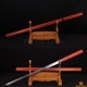 HIGH QUALITY HANDMADE ZATOICHI JAPANESE NINJA SWORD CLAY TEMPER BLADE 