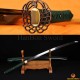 Hand made iaito japanese KATANA sword 1060 high carbon steel full tang blade crane theme