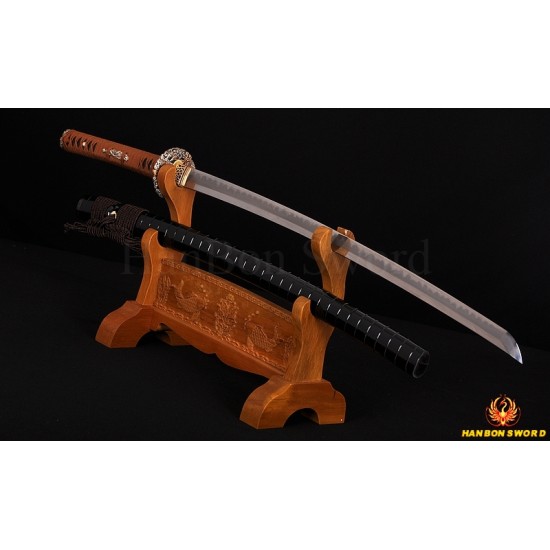 Top Quality Traditional Handmade Japanese Samurai Dragon Sword KATANA Kobuse Blade