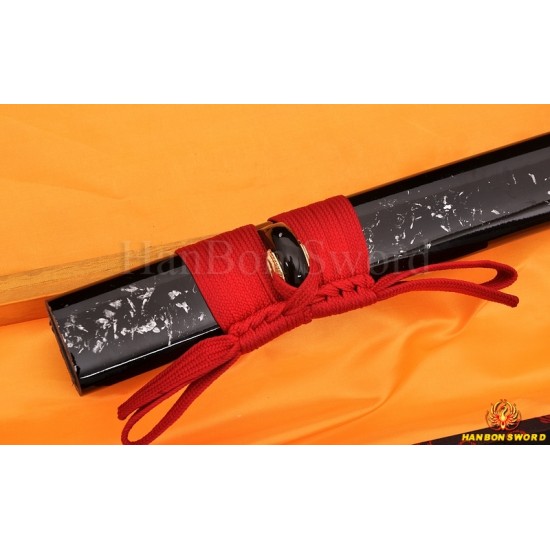 Japanese Dragon Musashi KATANA Sword Damascus steel full tang blade