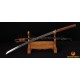 Japanese KATANA Sword DAMASCUS STEEL BLADE BAMBOO THEME KOSHIRAE