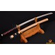 Hand Forged KATANA Folded Steel Clay Tempered Blade Dragon Musashi Koshirae Japanese Samurai Sword