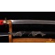 Fully Hand Forged Damascus Steel Clay Tempered Blade Fish Koshirae KATANA engraving Japanese Samurai Sword