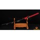 Japanese KATANA Samurai Sword 8196 layers Red Damascus Steel Blade 